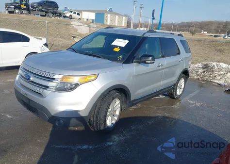 2013 Ford Explorer Xlt from USA, damaged, VIN 1FM5K7D81DGC82327